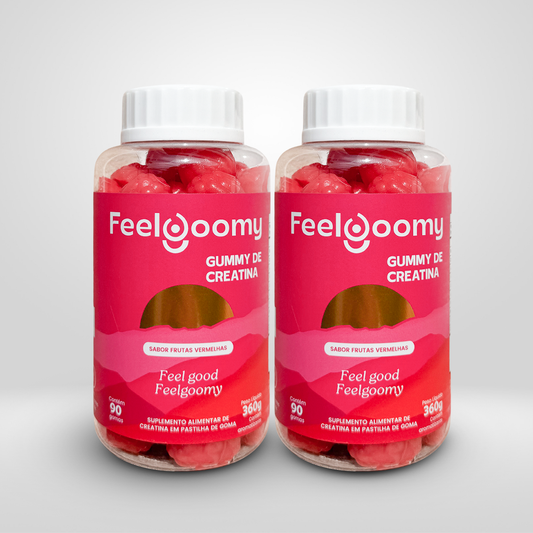 Kit 2 Potes de Creatina em Gummy
